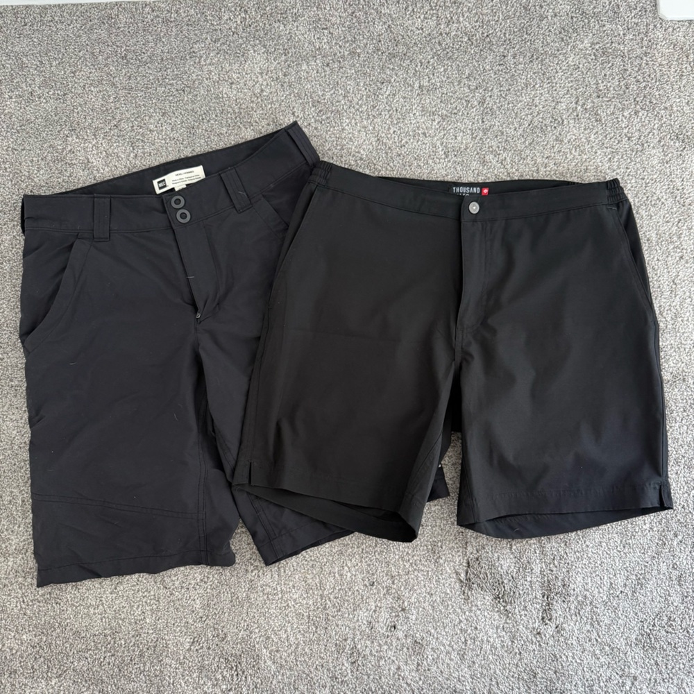MEC Men's Black Athletic Short Bundle (2)